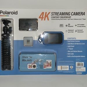 Polaroid 4K action cam kit